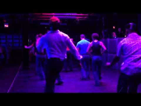 Gay line dancing @ Woody's