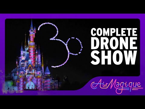 Disney D-Light Complete Show With Drones | New 2022 | Disneyland Paris | 4K 60 FPS