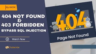 Not Found 404 And 403 Forbidden Bypass Sql Injection
