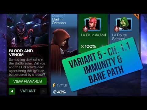 Variant #5 Ch. 1.1 - vs Juggernaut, Colossus, Red Hulk, Man Thing, Sentinel, Hulkbuster | MCOC