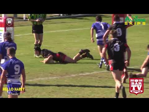2018 IDRL Under 18s Round 8 Highlights - Western Suburbs Vs Thirroul Butchers