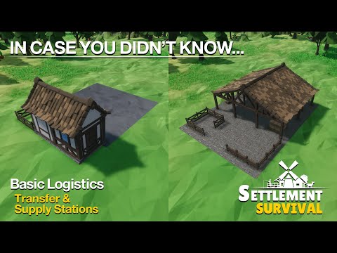 ICYDK: EP 1 - Transfer and Supply Stations | Settlement Survival Beta