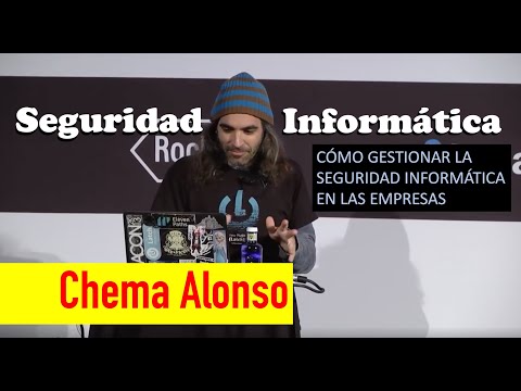 [2016]  Conferencia de Chema Alonso en Madrid Excelente