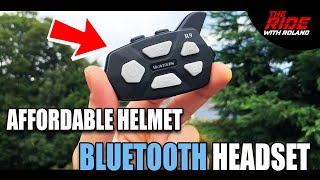 HELMET BLUETOOTH HEADSET REVIEW - WAYXIN R9 (Very AFFORDABLE)