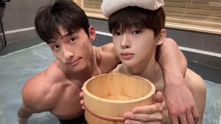 형이랑 료칸에서 하룻밤 보냈습니다.. ♨️