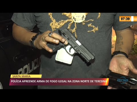 Polícia Civil apreende arma ilegal em operação preventiva na Santa Maria da Codipi 23 06 2021