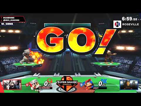 Kurama vs Legit Winners Finals (Super Smash Thursdays @ Esports Arena Rosville #61)