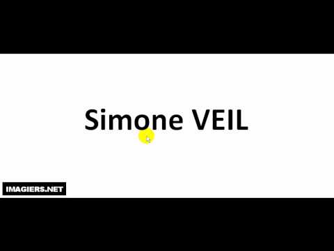 Pronuncia corretta =  Simone VEIL