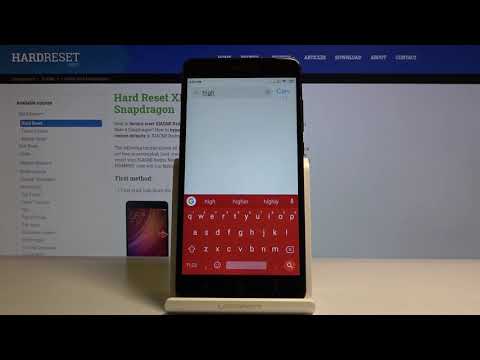 How to Set High Contrast Text in XIAOMI REDMI NOTE 4 – Enter Display Settings