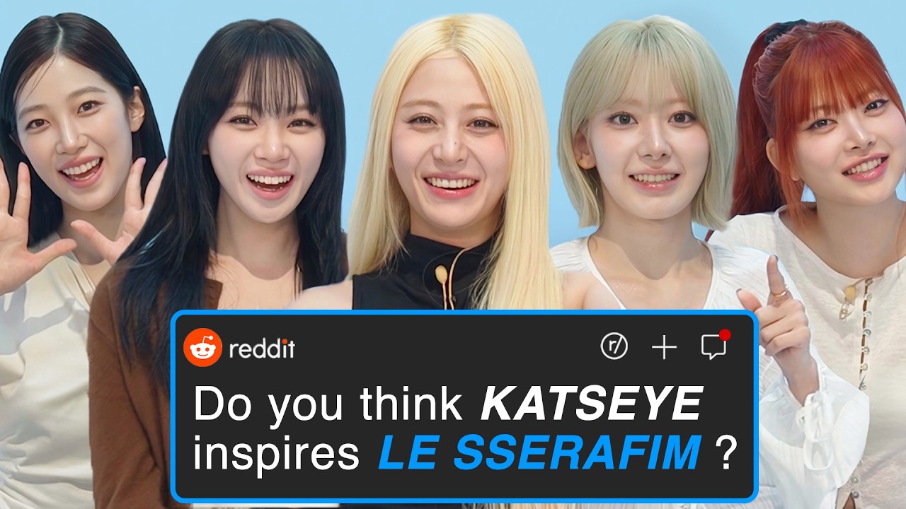 LE SSERAFIM (르세라핌) Reply To Fans Online