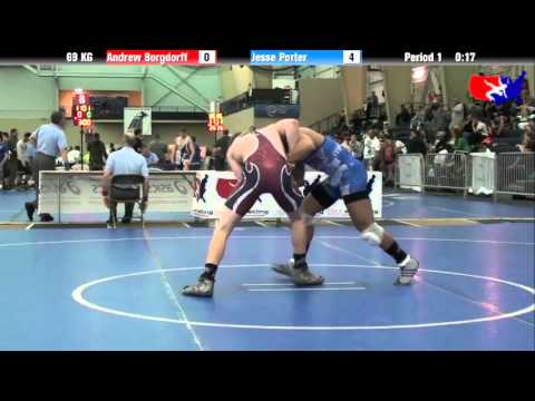 Andrew Borgdorff vs. Jesse Porter at 2013 ASICS FILA Cadet Nationals - GR