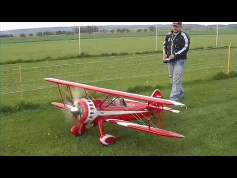 Boeing Stearman - David Kopal, Litomyšl, 13.5.2015 - rolování