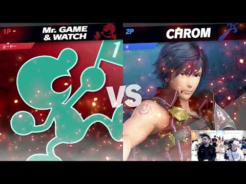 Mr. R (Chrom, Sheik) vs Miya (Mr. Game & Watch) | ミーヤー(Mr.ゲーム＆ウォッチ) VS Mr. R (シーク,クロム) | 03 May '23