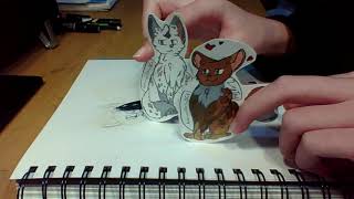 How to draw a Warrior Cat!