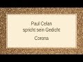 Paul Celan „Corona“ I 