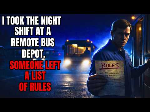 I Took the Night Shift at a Remote Bus Depot Someone Left a List of Rules