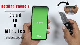 Nothing Phone 1 Durability Test - Bend & Water Tested !