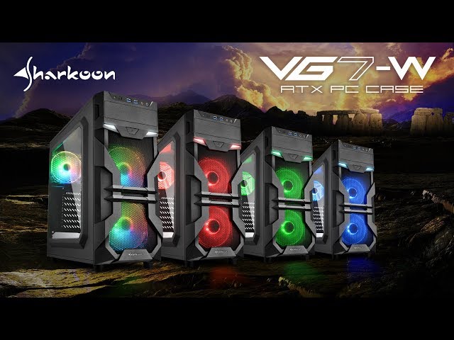 Video Teaser für Sharkoon VG7-W ATX PC Case