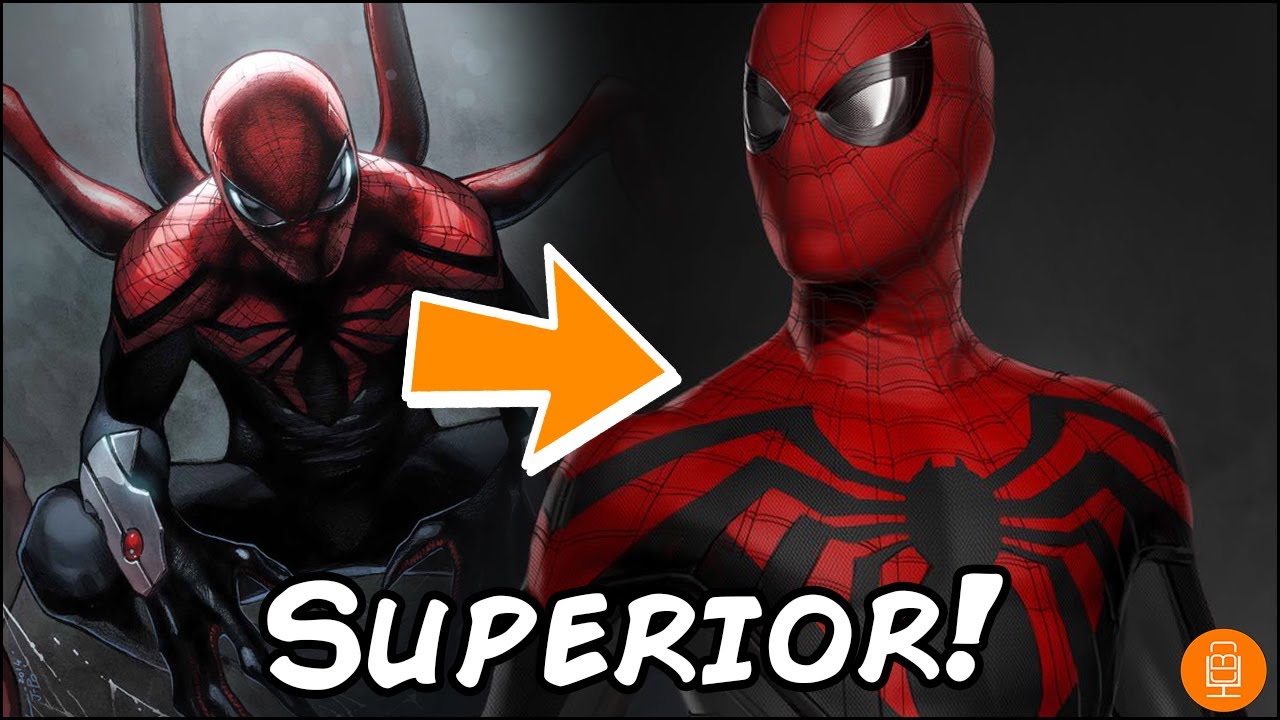 Superior Spider-Man MCU Suit Concept Art Explained