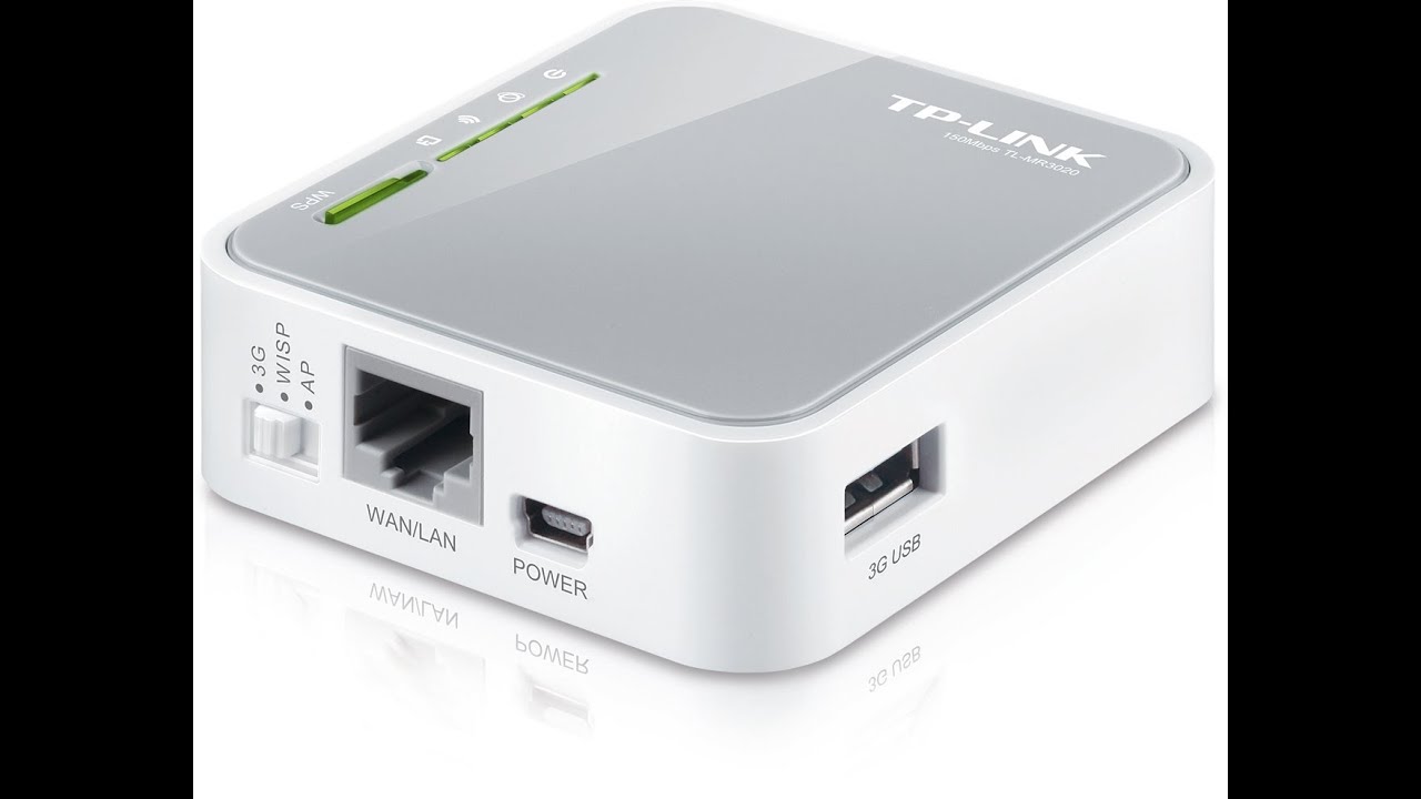 Wi-Fi роутер TP-Link TL-MR3020, белый Уценка 36952