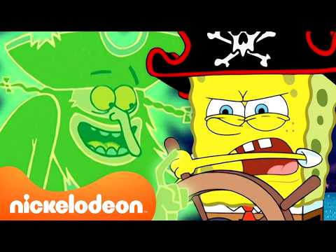 SpongeBob Sets Sail on the High Seas For 60 Minutes! 🌊 | Nicktoons