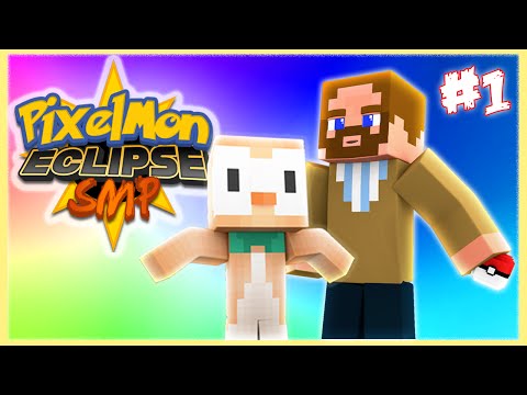 Minecraft :Pixelmon Eclipse SMP - Ep. 1 "ROWLETS QUEST" (Pixelmon 1.8 Survival)