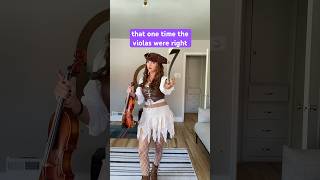 Viola pirates where you at? #viola #piratesofthecaribbean #violinist #shorts