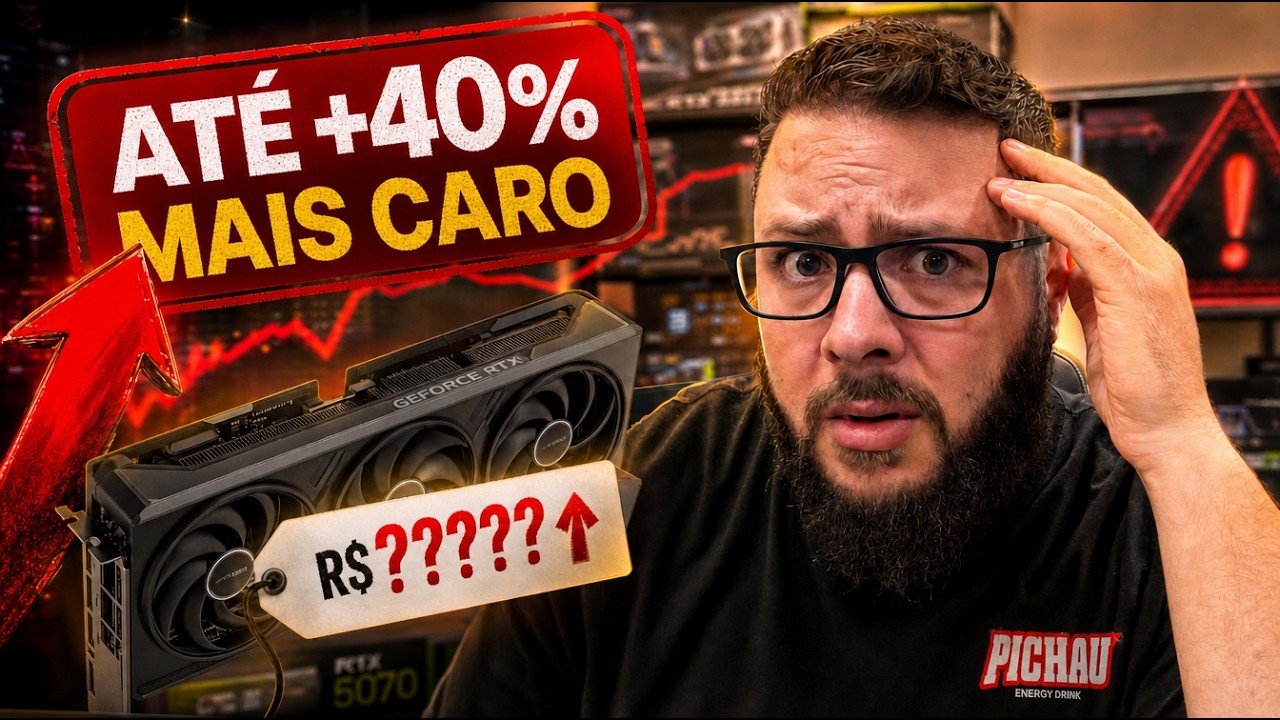 As Placas de Vídeo Vão Ficar Até 40% Mais Caras! 😱