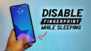 How to Disable Fingerprint While Sleeping in Android | Lockdown Option in Hindi