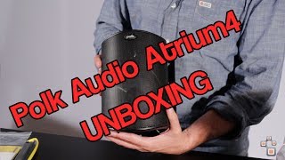 Video thumbnail for Polk Atrium4 Outdoor Speakers Unobxing by Cybermarket UK