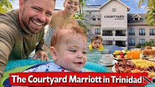 Family staycation || Courtyard Marriott Trinidad & Tobago | Port of Spain |