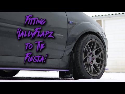 Fitting Mud flaps to my Fiesta ST150 (RallyFlapz)