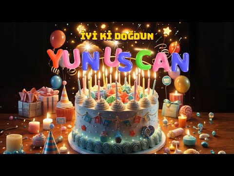 İyi Ki Doğdun YUNUSCAN🌟 Mutlu Yıllar YUNUSCAN - Bugün Kimin Doğum Günü