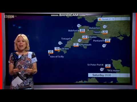 Bee Tucker weather presenter from BBC Spotlight