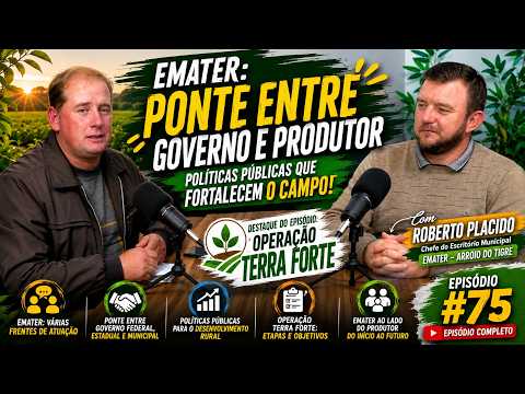 Terra Forte, Políticas Públicas e o Papel da EMATER RS no âmbito Rural | Roberto Placido | EP #75