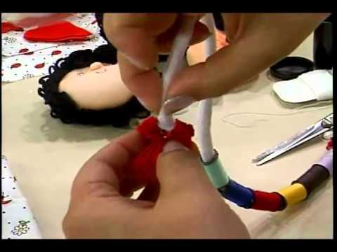 Bonequinha Kit de Costura - por Renata Herculano