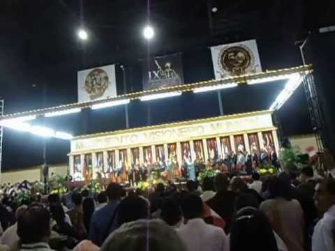 Cadena de Coros Pentecostales 1er día del IX Congreso Mundial Panamá 2013