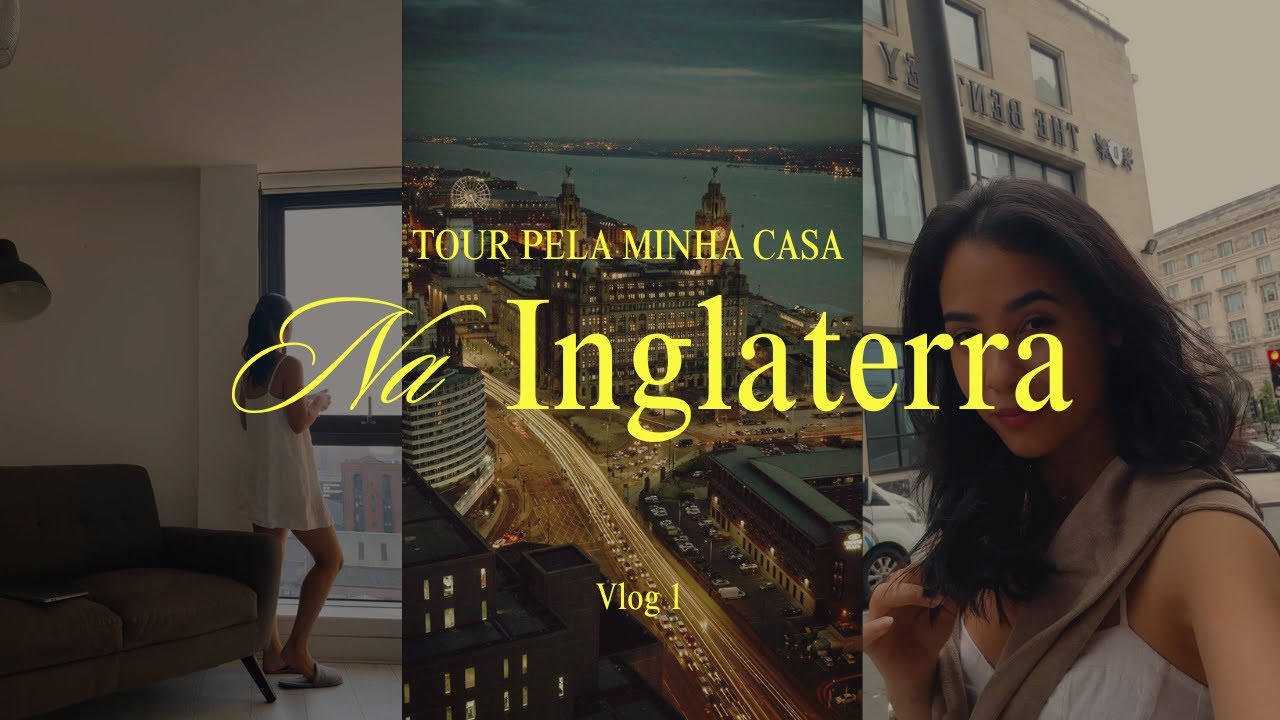 TOUR pela minha CASA Inglaterra | Te mostro como consegui