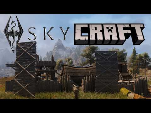 I FINALLY Turned Skyrim into Minecraft