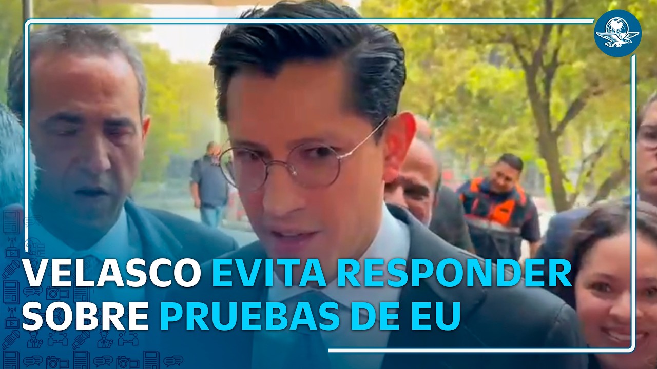 Canciller Velasco, en silencio tras cuestionamientos sobre pruebas de EU contra Rubén Rocha