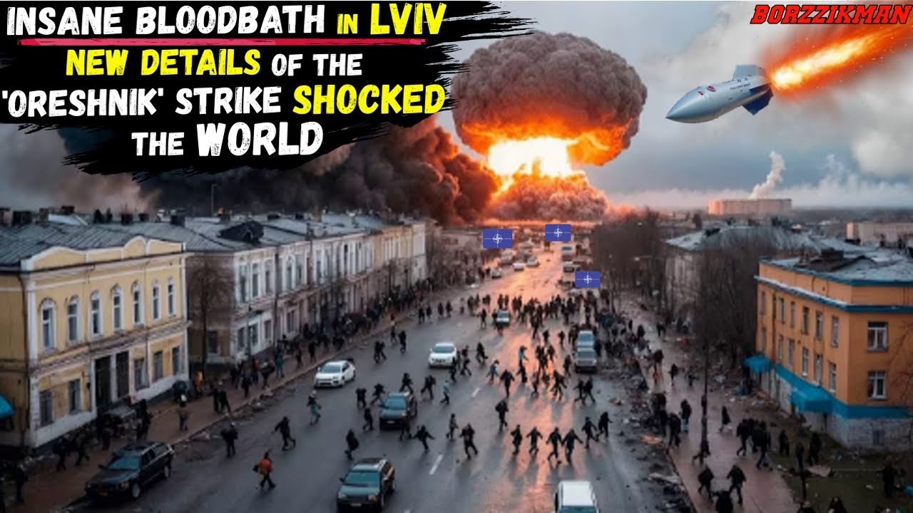 The use of the Russian IRBM 'ORESHNIK' in NATO's Backyard Forced the U.S. and Europe to Back Down