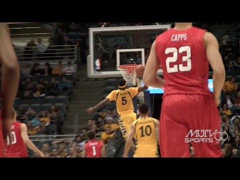 Jajuan Johnson's Fast Break Dunk Off Deonte Burton's Nasty Block