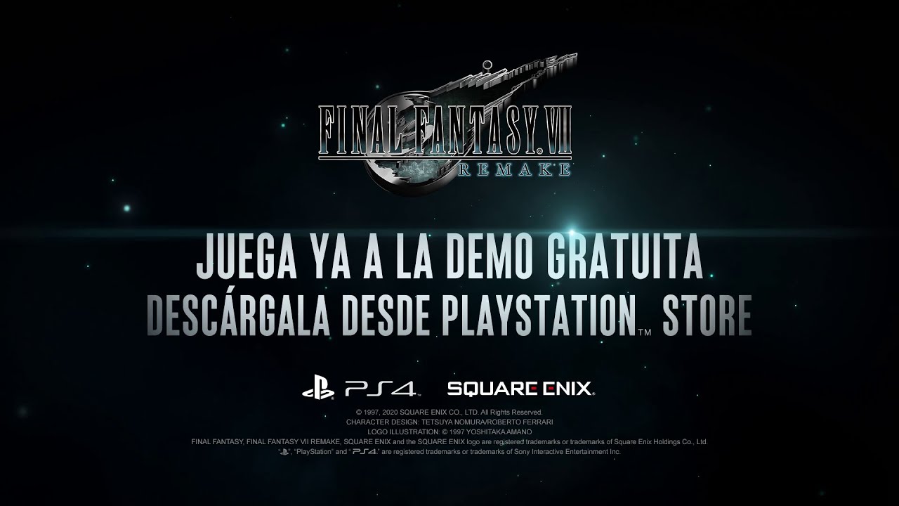 ¡¡Ya está aquí la demo de Final Fantasy VII Remake!!