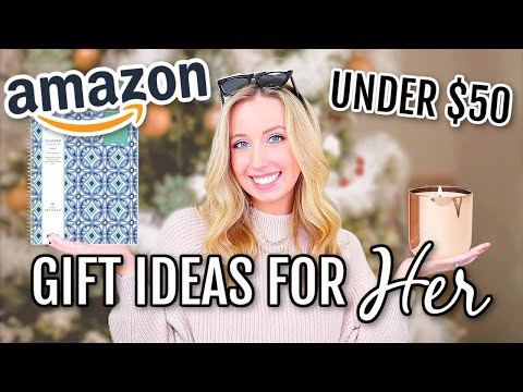 Amazon Holiday Gift Ideas for Her Under $50 [WISHLIST FAVORITES!]