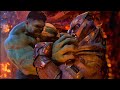 Thanos Vs Hulk Fight Scene Avengers Infinity War 2018 Movie CLIP 4K HDR