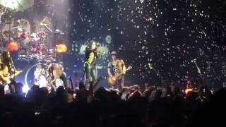 Alice Cooper plays 'School's Out' at Keller Auditorium in Portland, OR on 10/22/16