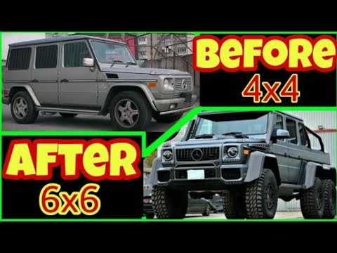 Mercedes Benz G Class 6x6 homemade l building a homemade 6x6 in 10 minutes l Video Promotion Channel