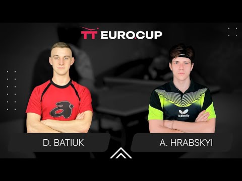 10:20 Dmytro Batiuk - Andrii Hrabskyi 24.04.2024 TT Euro.Cup Ukraine  Master. TABLE 3