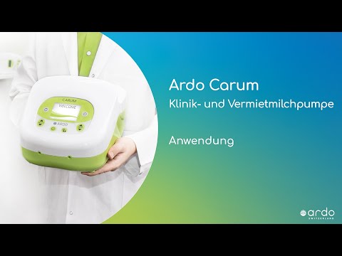 Ardo Carum elektrische Milchpumpe - Anleitung