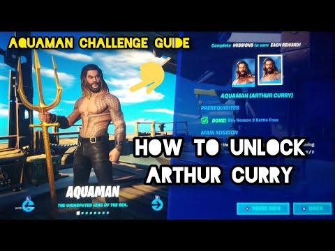 HOW TO UNLOCK ARTHUR CURRY - *EASILY* - Aquaman Challenge Guide